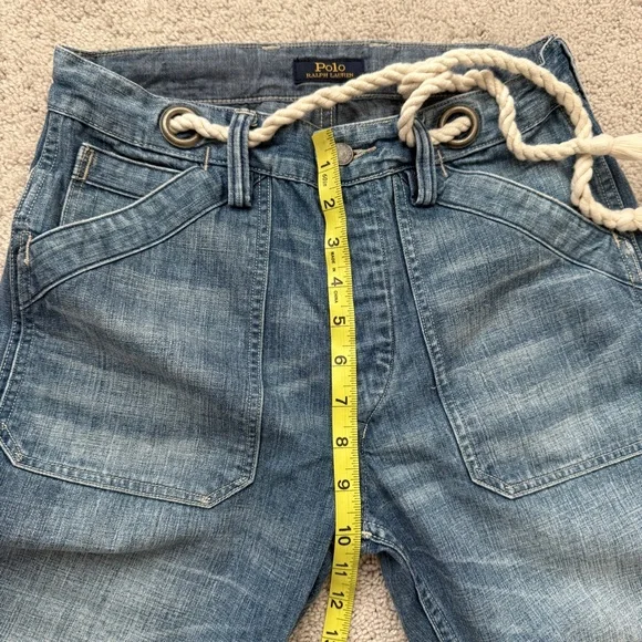 Polo by Ralph Lauren Blue Wide Leg Jeans - Picture 11 of 11